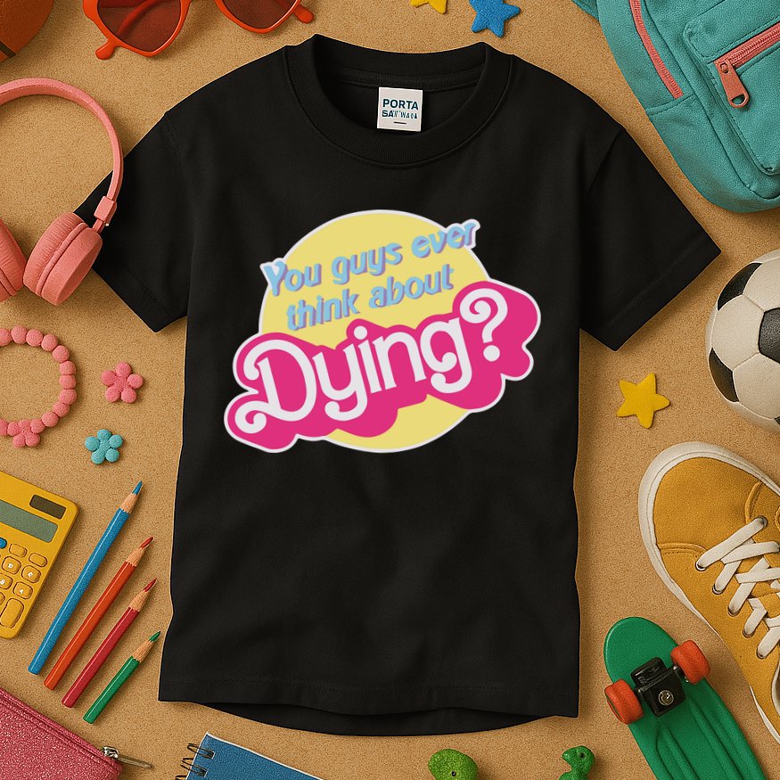 You Guys Ever Think About Dying Kids T-Shirt