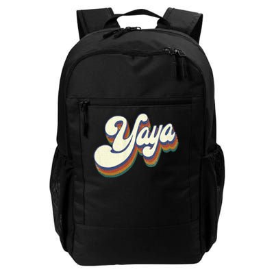 Yaya Gifts For Grandma Retro Vintage Daily Commute Backpack