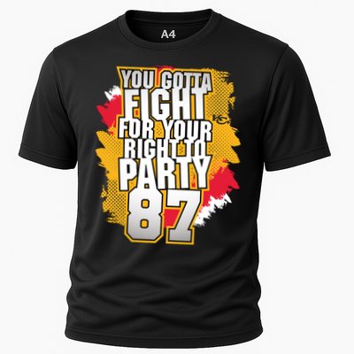 You Gotta Fight For Your Right To Party Kansas 87 Performance Shirt