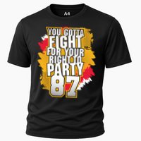 You Gotta Fight For Your Right To Party Kansas 87 Cooling Performance Crew T-Shirt