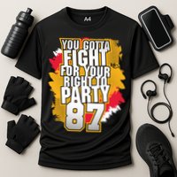 You Gotta Fight For Your Right To Party Kansas 87 Cooling Performance Crew T-Shirt