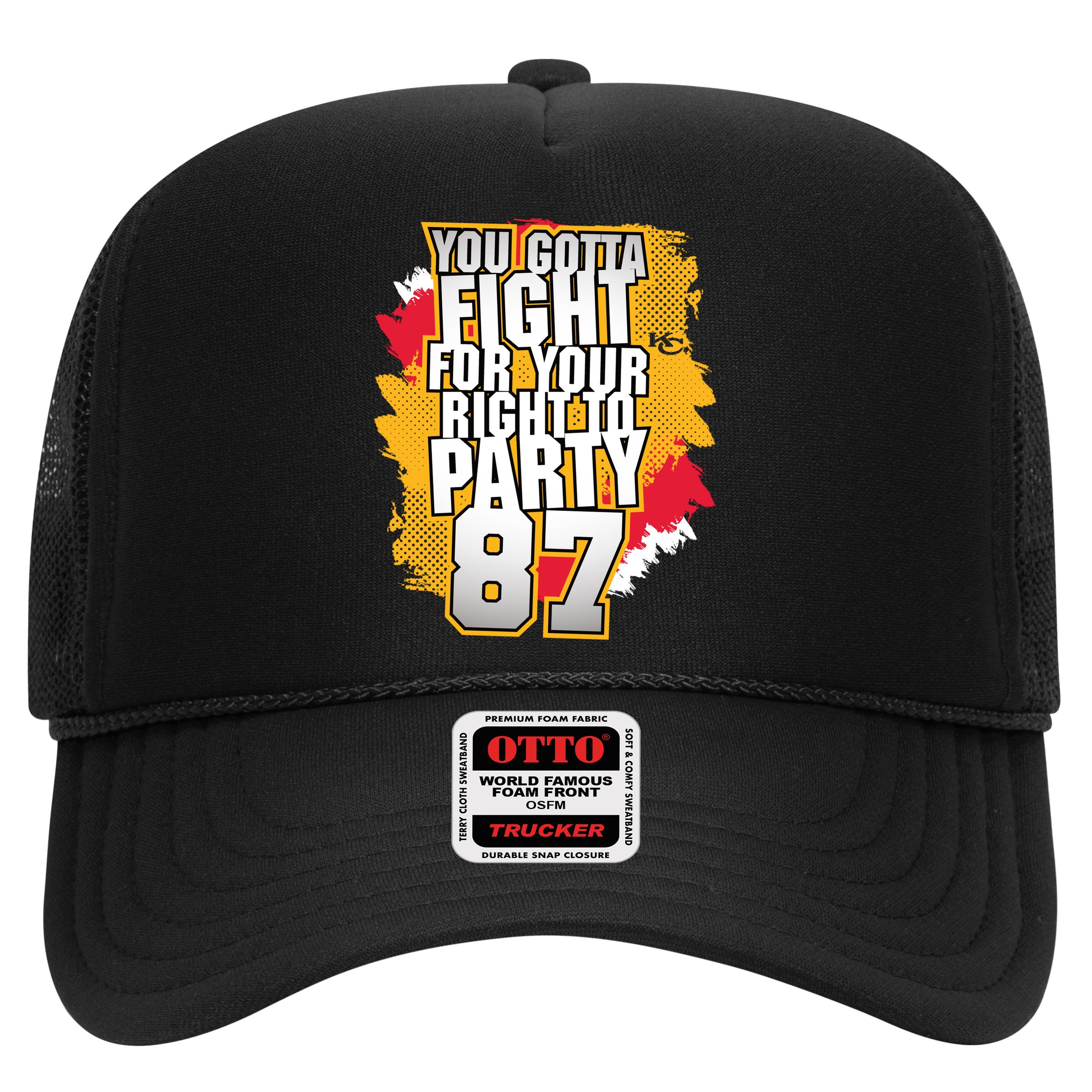 You Gotta Fight For Your Right To Party Kansas 87 Hat