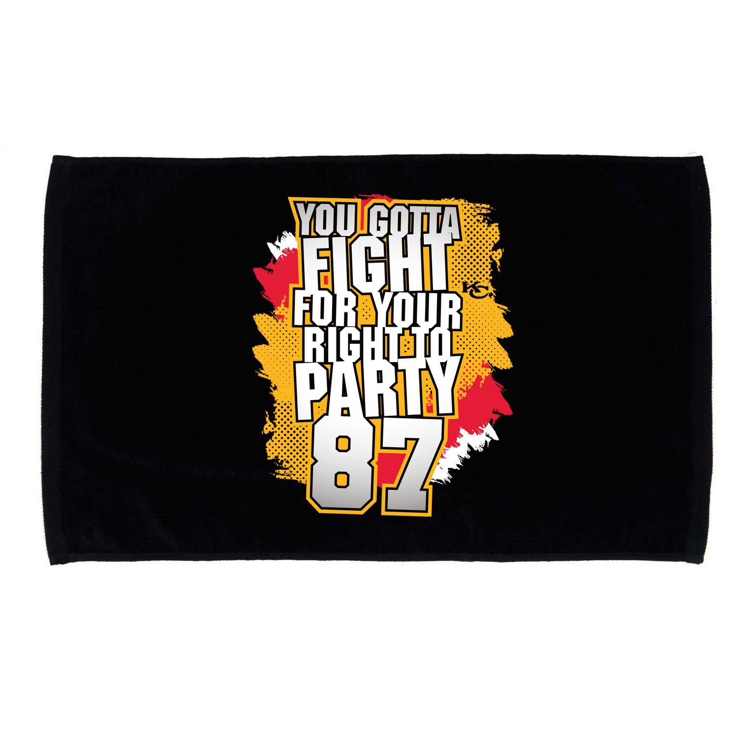 You Gotta Fight For Your Right To Party Kansas 87 Microfiber Hand Towel