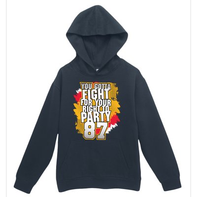 You Gotta Fight For Your Right To Party Kansas 87 Urban Pullover Hoodie