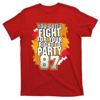 You Gotta Fight For Your Right To Party Kansas 87 T-Shirt