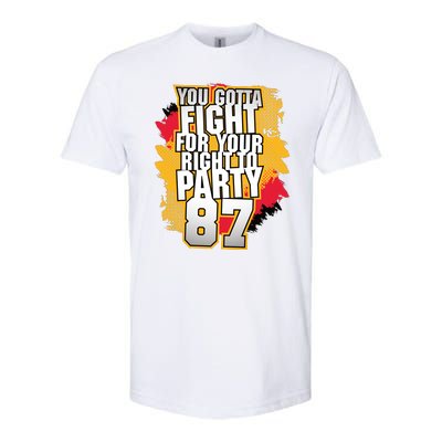 You Gotta Fight For Your Right To Party Kansas 87 Softstyle CVC T-Shirt