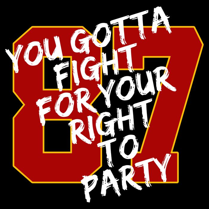You Gotta Fight For Your Right To Party Kansas 87 Cooling Performance Crew T-Shirt