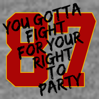 You Gotta Fight For Your Right To Party Kansas 87 Premium T-Shirt