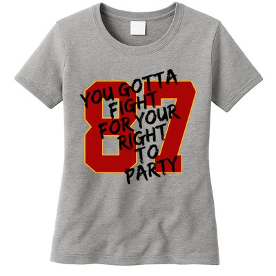 You Gotta Fight For Your Right To Party Kansas 87 Womens T-Shirt