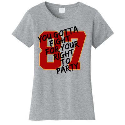 You Gotta Fight For Your Right To Party Kansas 87 Women's T-Shirt