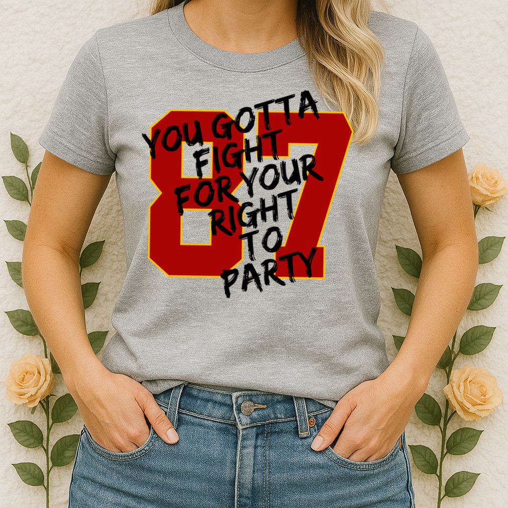 You Gotta Fight For Your Right To Party Kansas 87 Womens T-Shirt