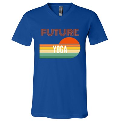 Yogagreat Giftinstructor Funny Gift Future Yogagreat Giftinstructor Gift V-Neck T-Shirt