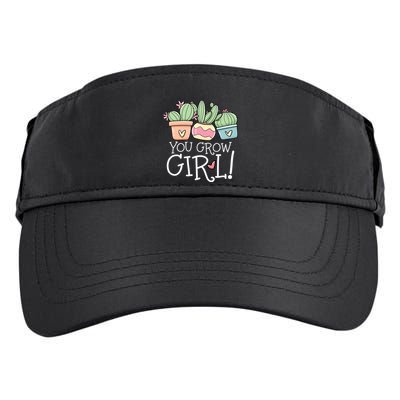 You Grow Girl Succulent Adult Drive Performance Visor