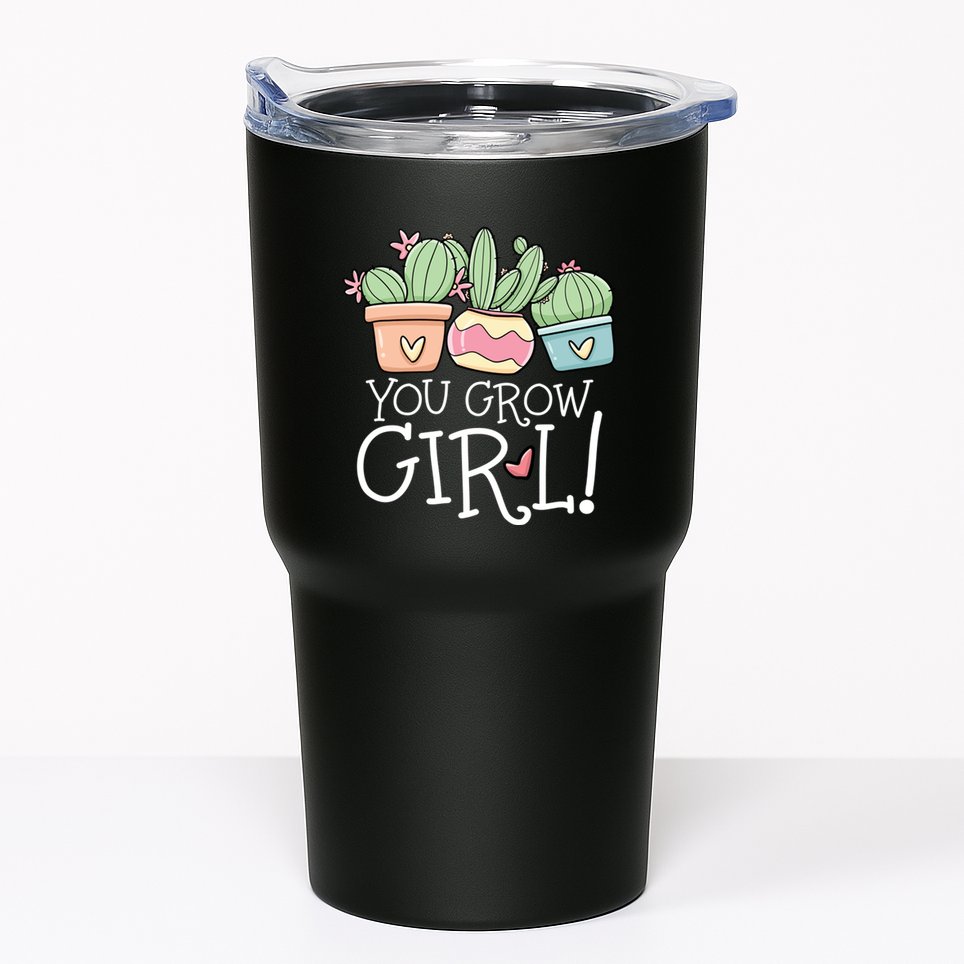 You Grow Girl Succulent Tumbler