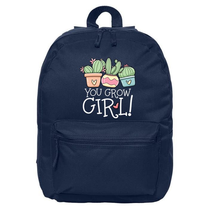 You Grow Girl Succulent 16 in Basic Backpack