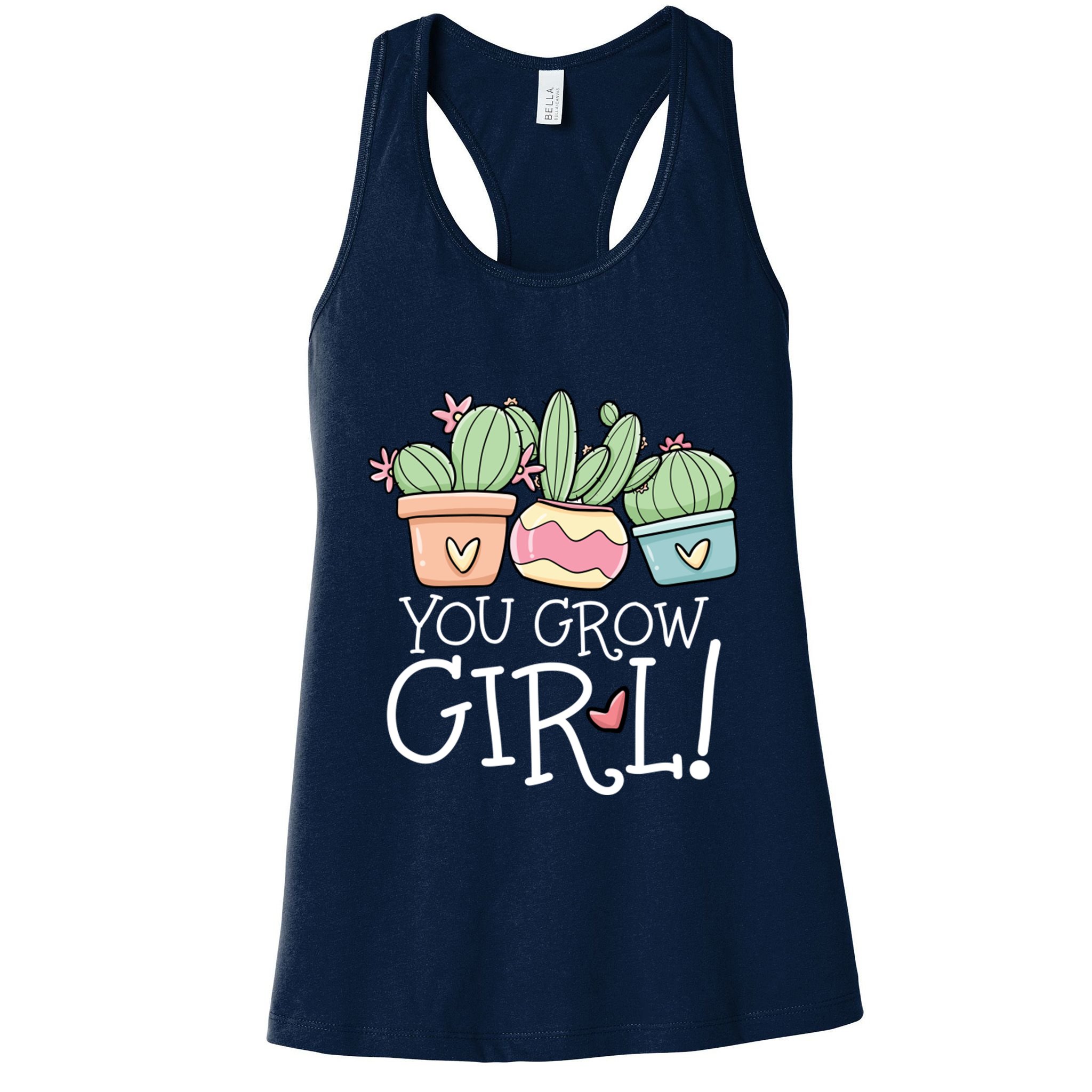 You Grow Girl Succulent Womens Tank Top