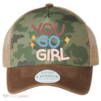 You Go Girl Retro Legacy Tie Dye Trucker Hat