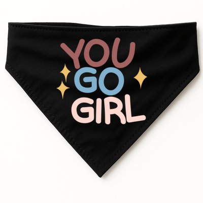 You Go Girl Retro USA-Made Doggie Bandana