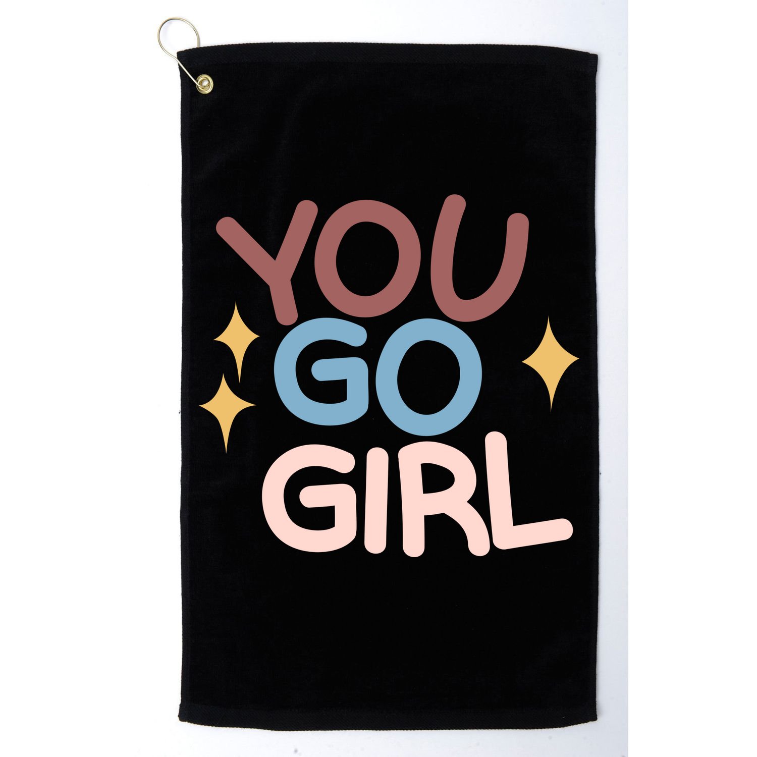 You Go Girl Retro Golf Towel