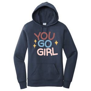 You Go Girl Retro Women's Pullover Hoodie