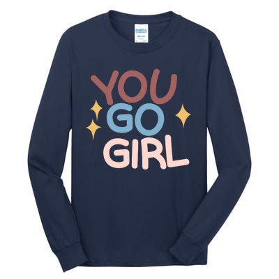 You Go Girl Retro Tall Long Sleeve T-Shirt