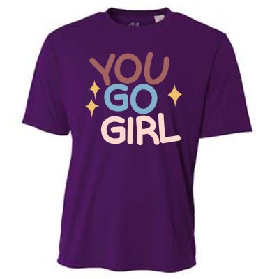 You Go Girl Retro Cooling Performance Crew T-Shirt