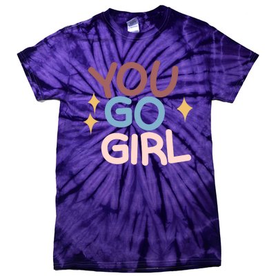 You Go Girl Retro Tie-Dye T-Shirt