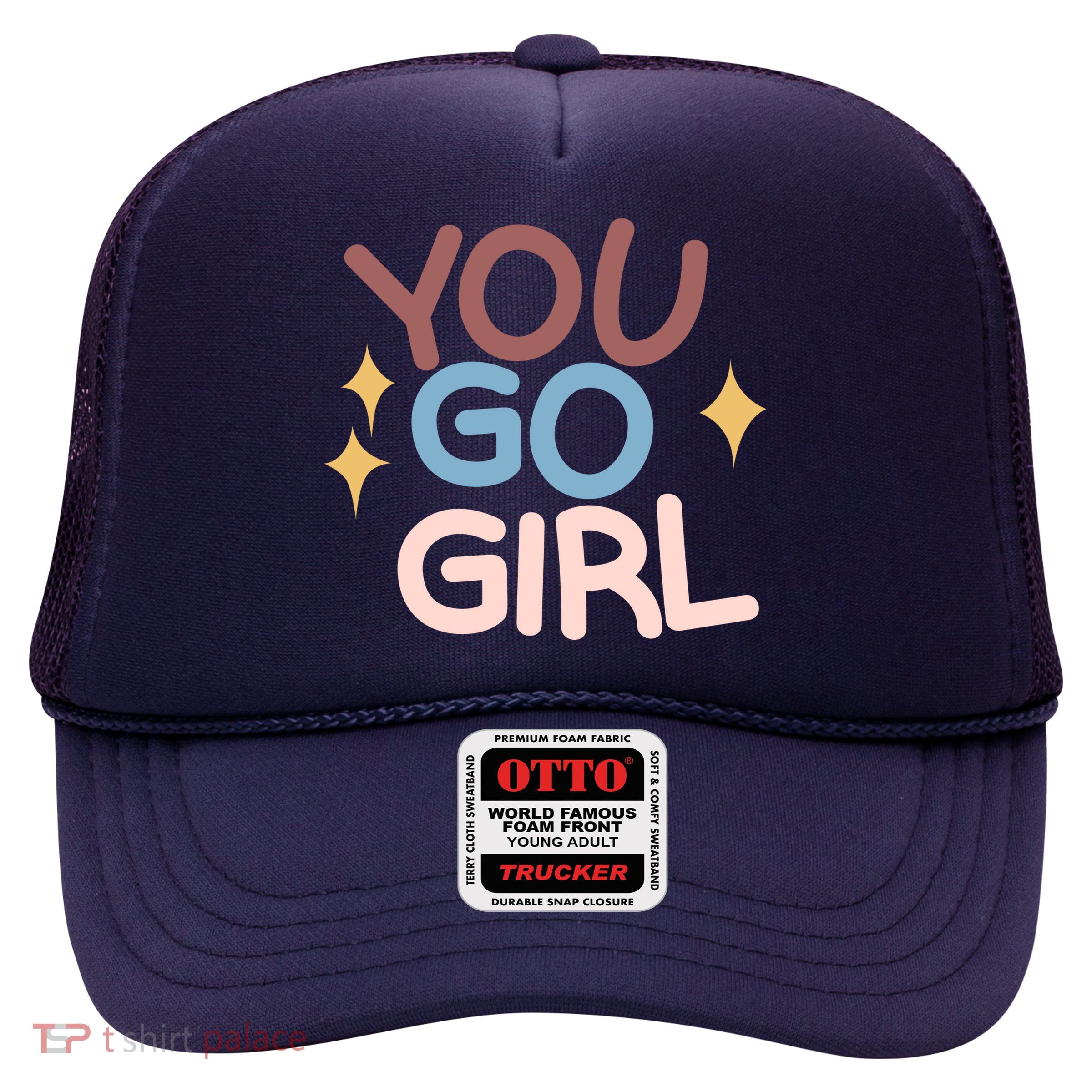 You Go Girl Retro Trucker Hat
