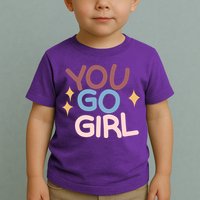 You Go Girl Retro Toddler T-Shirt