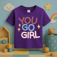 You Go Girl Retro Toddler T-Shirt