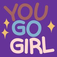 You Go Girl Retro Toddler T-Shirt
