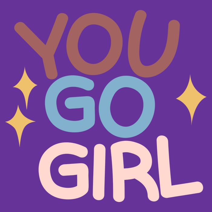 You Go Girl Retro Toddler T-Shirt