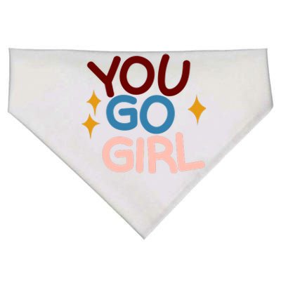 You Go Girl Retro USA-Made Doggie Bandana