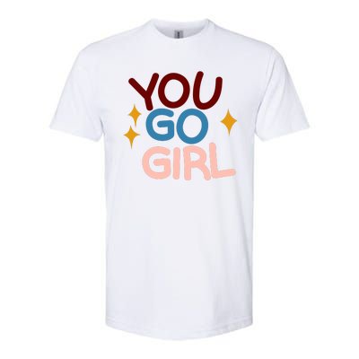 You Go Girl Retro Softstyle CVC T-Shirt