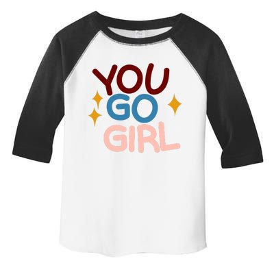 You Go Girl Retro Toddler Fine Jersey T-Shirt