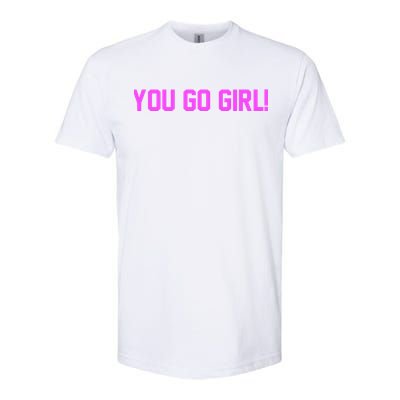 You Go ! Gift Softstyle CVC T-Shirt