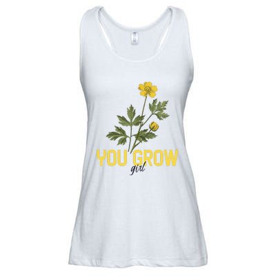 You Grow Girl Gardening And Flower Ladies Essential Flowy Tank