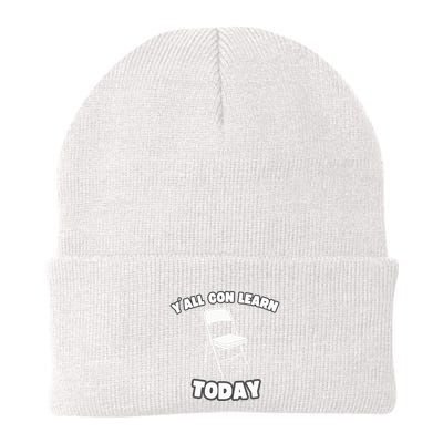 YAll Gon Learn Today Folding Chair Alabama River Beanie