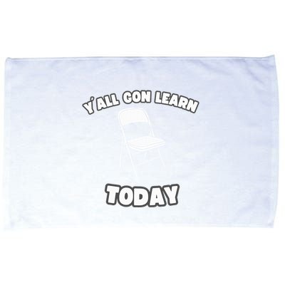 YAll Gon Learn Today Folding Chair Alabama River Microfiber Hand Towel