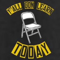 Yall Gon Learn Today Funny Folding Chair Garment-Dyed Heavyweight T-Shirt