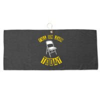 Yall Gon Learn Today Funny Folding Chair Large Microfiber Waffle Golf Towel