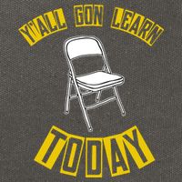 Yall Gon Learn Today Funny Folding Chair Cotton Canvas Backpack