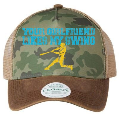 Your Girlfriend Likes My Swing Legacy Tie Dye Trucker Hat