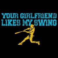 Your Girlfriend Likes My Swing Sustainable Bucket Hat