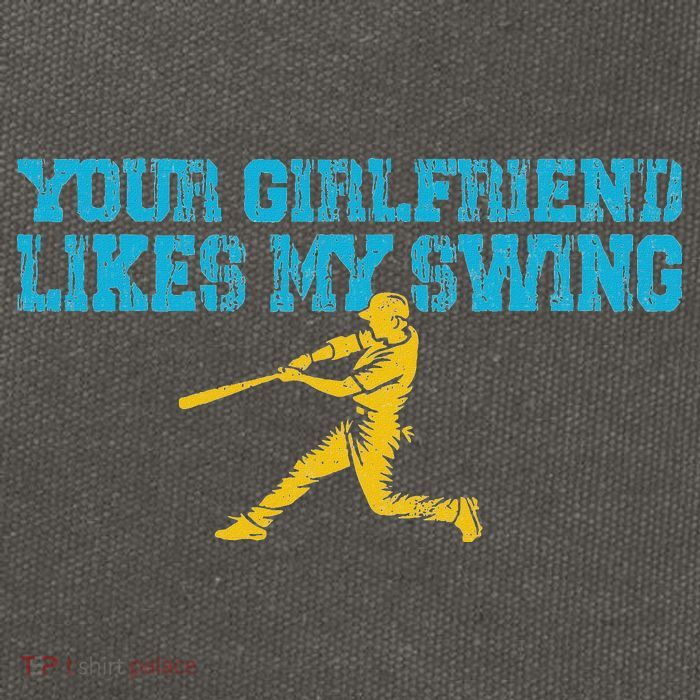 Your Girlfriend Likes My Swing Cotton Canvas Backpack