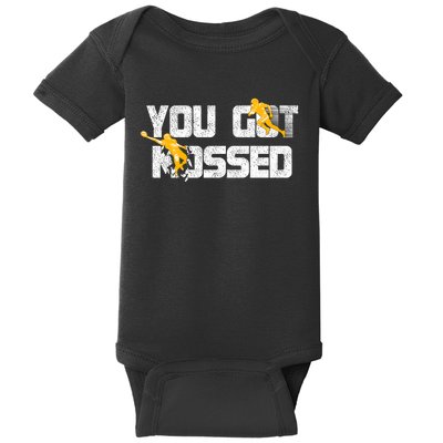 You Got Mossed Great Hoodie American Football Lovers Baby Bodysuit