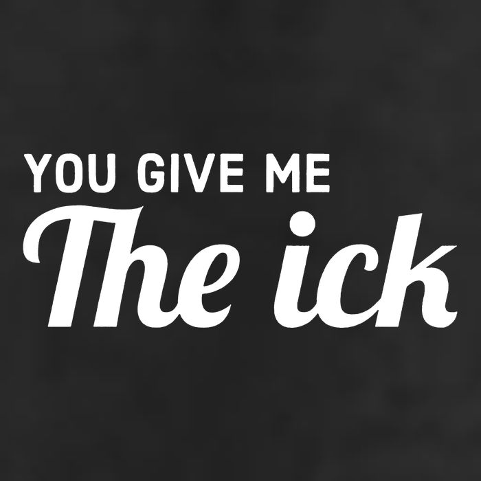 You Give Me The Ick 7 Panel Mesh Trucker Snapback Hat