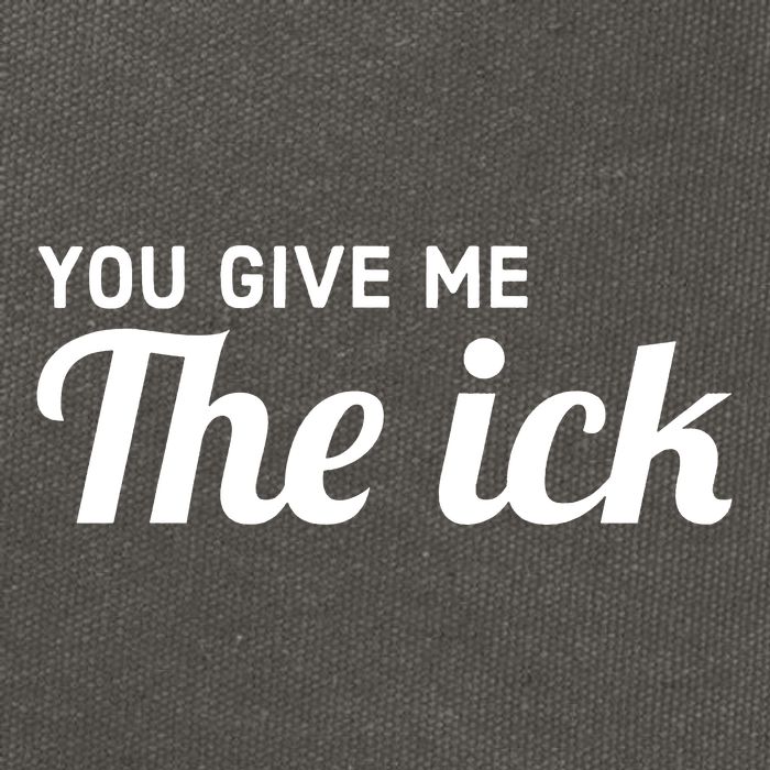 You Give Me The Ick Cotton Canvas Backpack