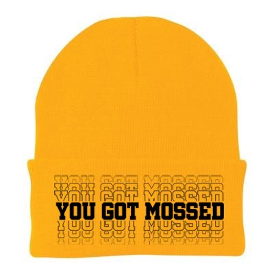 You Got Mossed Knit Cap Winter Beanie