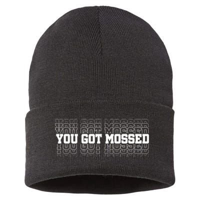 You Got Mossed Sustainable Knit Beanie